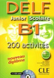 DELF Junior scolaire B1 Livre + corriges + transcriptios