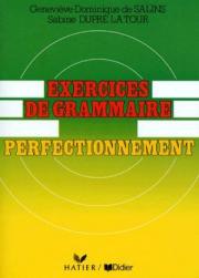 Je partique - exercices de grammaire perfectionnement Cahier