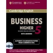 Cambridge English Business 5 Higher Self-study Pack (student&amp;#039;s Book with Answers and Audio CD)