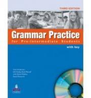 Grammar Practice for Pre-Intermediate Student Book with Key Pack